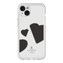 スリムプロテクションプレミアムケース［ LANVIN en Bleu Hearts Black - ランバン ハート ブラック ］