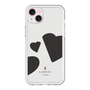 スリムプロテクションプレミアムケース［ LANVIN en Bleu Hearts Black - ランバン ハート ブラック ］