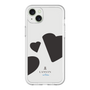 スリムプロテクションプレミアムケース［ LANVIN en Bleu Hearts Black - ランバン ハート ブラック ］