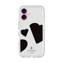 スリムプロテクションプレミアムケース［ LANVIN en Bleu Hearts Black - ランバン ハート ブラック ］