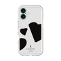 スリムプロテクションプレミアムケース［ LANVIN en Bleu Hearts Black - ランバン ハート ブラック ］