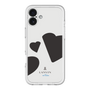 スリムプロテクションプレミアムケース［ LANVIN en Bleu Hearts Black - ランバン ハート ブラック ］