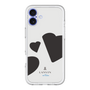 スリムプロテクションプレミアムケース［ LANVIN en Bleu Hearts Black - ランバン ハート ブラック ］