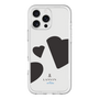 スリムプロテクションプレミアムケース［ LANVIN en Bleu Hearts Black - ランバン ハート ブラック ］