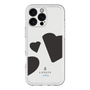 スリムプロテクションプレミアムケース［ LANVIN en Bleu Hearts Black - ランバン ハート ブラック ］