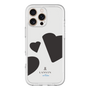 スリムプロテクションプレミアムケース［ LANVIN en Bleu Hearts Black - ランバン ハート ブラック ］