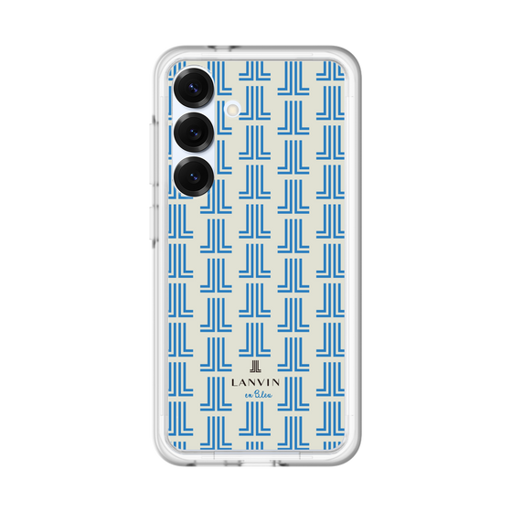 スリムプロテクションプレミアムケース［ LANVIN en Bleu Monogram Blue - ランバン ブルーモノグラム ］
