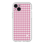 スリムプロテクションプレミアムケース［ Checkered Pink - ギンガムチェック ピンク ］