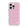 スリムプロテクションプレミアムケース［ Checkered Pink - ギンガムチェック ピンク ］