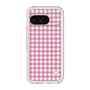 スリムプロテクションプレミアムケース［ Checkered Pink - ギンガムチェック ピンク ］