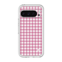 スリムプロテクションプレミアムケース［ Checkered Pink - ギンガムチェック ピンク ］