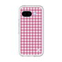 スリムプロテクションプレミアムケース［ Checkered Pink - ギンガムチェック ピンク ］