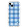 スリムプロテクションプレミアムケース［ Checkered Blue - ギンガムチェック ブルー ］
