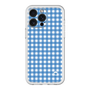 スリムプロテクションプレミアムケース［ Checkered Blue - ギンガムチェック ブルー ］