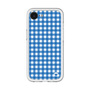 スリムプロテクションプレミアムケース［ Checkered Blue - ギンガムチェック ブルー ］