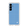 スリムプロテクションプレミアムケース［ Checkered Blue - ギンガムチェック ブルー ］