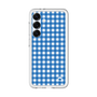 スリムプロテクションプレミアムケース［ Checkered Blue - ギンガムチェック ブルー ］