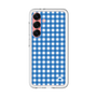 スリムプロテクションプレミアムケース［ Checkered Blue - ギンガムチェック ブルー ］