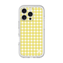 スリムプロテクションプレミアムケース［ Checkered Yellow - ギンガムチェック イエロー ］