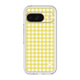 スリムプロテクションプレミアムケース［ Checkered Yellow - ギンガムチェック イエロー ］