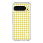 スリムプロテクションプレミアムケース［ Checkered Yellow - ギンガムチェック イエロー ］