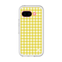 スリムプロテクションプレミアムケース［ Checkered Yellow - ギンガムチェック イエロー ］