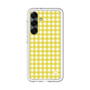 スリムプロテクションプレミアムケース［ Checkered Yellow - ギンガムチェック イエロー ］