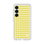 スリムプロテクションプレミアムケース［ Checkered Yellow - ギンガムチェック イエロー ］