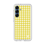 スリムプロテクションプレミアムケース［ Checkered Yellow - ギンガムチェック イエロー ］