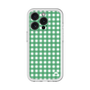 スリムプロテクションプレミアムケース［ Checkered Green - ギンガムチェック グリーン ］