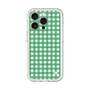 スリムプロテクションプレミアムケース［ Checkered Green - ギンガムチェック グリーン ］