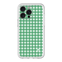 スリムプロテクションプレミアムケース［ Checkered Green - ギンガムチェック グリーン ］