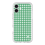 スリムプロテクションプレミアムケース［ Checkered Green - ギンガムチェック グリーン ］