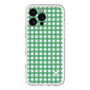 スリムプロテクションプレミアムケース［ Checkered Green - ギンガムチェック グリーン ］