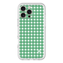 スリムプロテクションプレミアムケース［ Checkered Green - ギンガムチェック グリーン ］