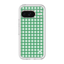 スリムプロテクションプレミアムケース［ Checkered Green - ギンガムチェック グリーン ］