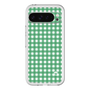 スリムプロテクションプレミアムケース［ Checkered Green - ギンガムチェック グリーン ］