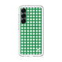 スリムプロテクションプレミアムケース［ Checkered Green - ギンガムチェック グリーン ］