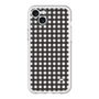スリムプロテクションプレミアムケース［ Checkered Purple - ギンガムチェック ブラック ］