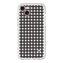 スリムプロテクションプレミアムケース［ Checkered Purple - ギンガムチェック ブラック ］