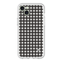スリムプロテクションプレミアムケース［ Checkered Purple - ギンガムチェック ブラック ］