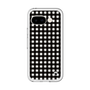 スリムプロテクションプレミアムケース［ Checkered Purple - ギンガムチェック ブラック ］