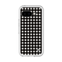 スリムプロテクションプレミアムケース［ Checkered Purple - ギンガムチェック ブラック ］