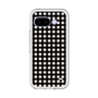 スリムプロテクションプレミアムケース［ Checkered Purple - ギンガムチェック ブラック ］