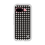 スリムプロテクションプレミアムケース［ Checkered Purple - ギンガムチェック ブラック ］