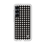 スリムプロテクションプレミアムケース［ Checkered Purple - ギンガムチェック ブラック ］