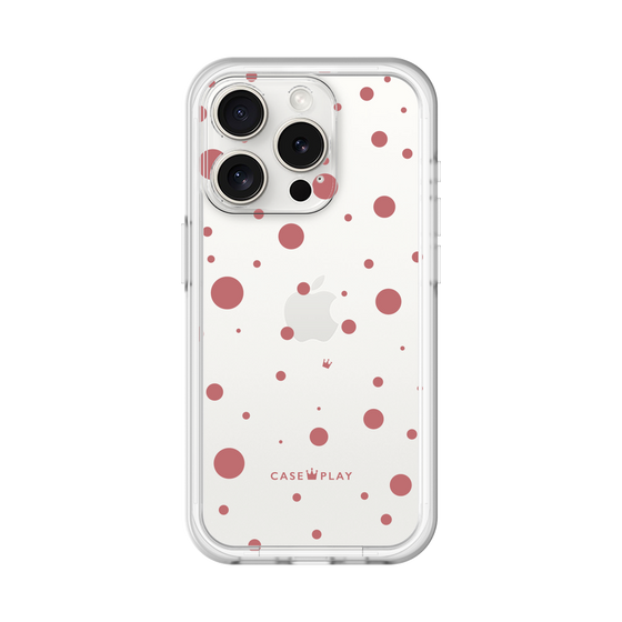 スリムプロテクションプレミアムケース［ Dippin dots Red - ディッピンドッツ レッド ］