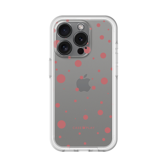 スリムプロテクションプレミアムケース［ Dippin dots Red - ディッピンドッツ レッド ］