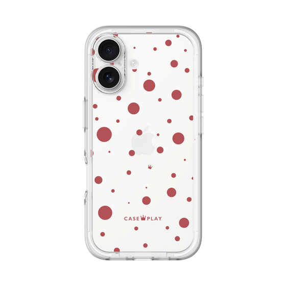 スリムプロテクションプレミアムケース［ Dippin dots Red - ディッピンドッツ レッド ］