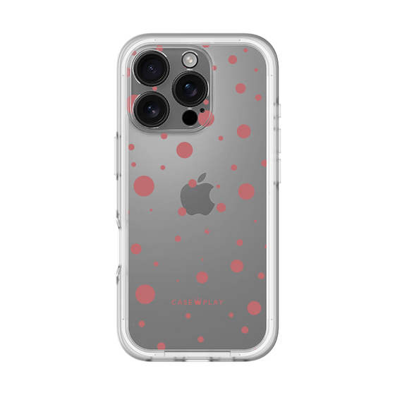 スリムプロテクションプレミアムケース［ Dippin dots Red - ディッピンドッツ レッド ］